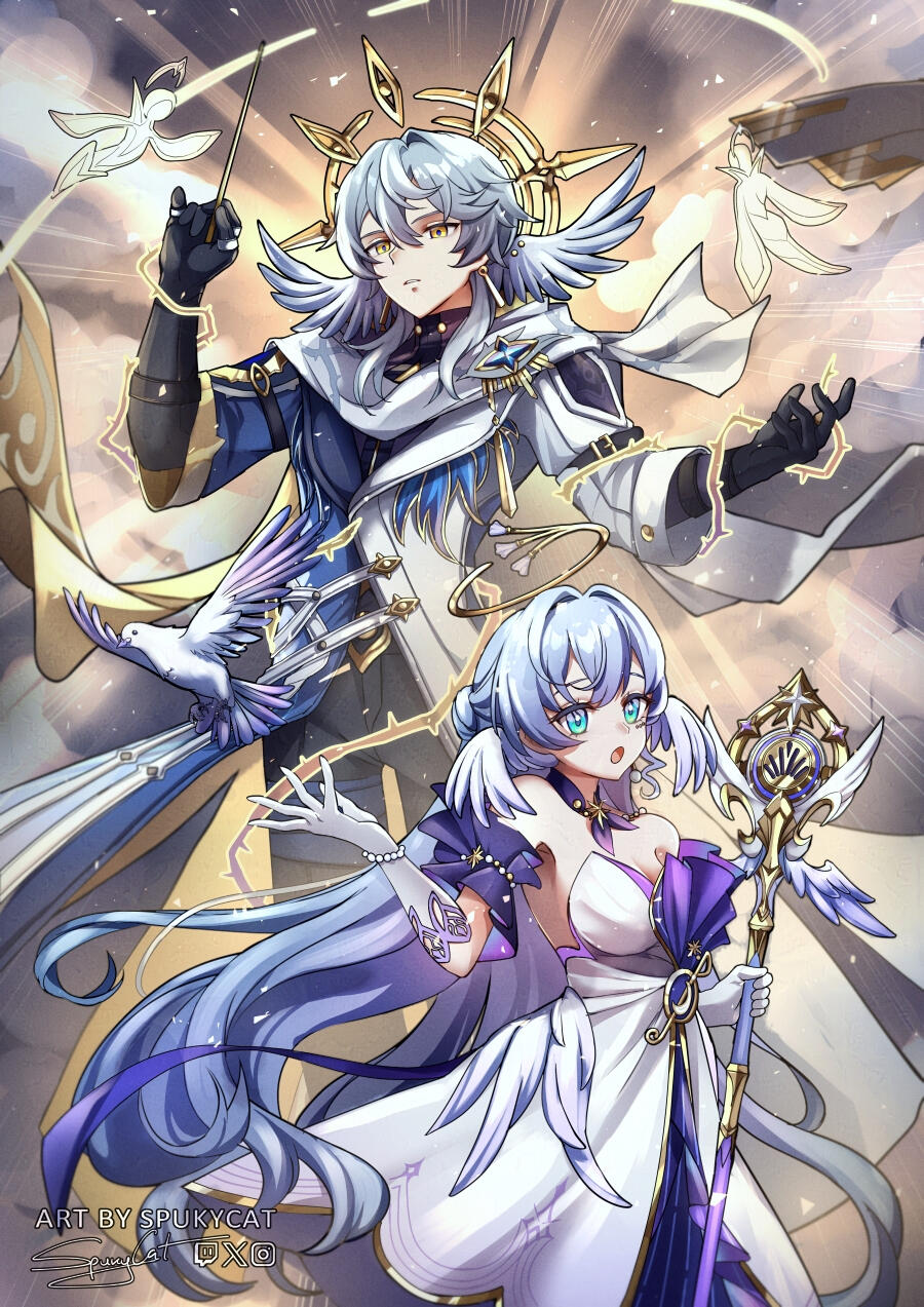 Sunday and Robin - Honkai Star Rail